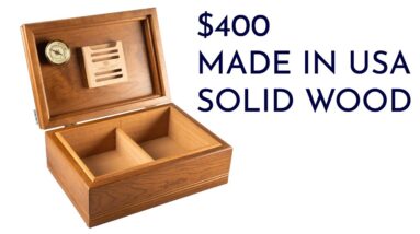 American Chest Co. WoodTop 75 Cigar Humidor | Review