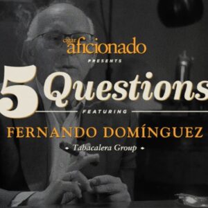 Five Questions With Fernando Domínguez